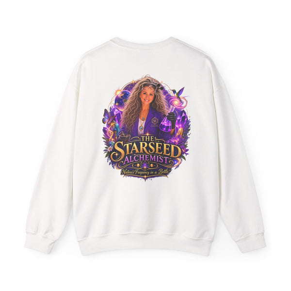 Starseed Alchemist Crewneck Sweatshirt — Spiritual Metaphysical Graphic Pullover