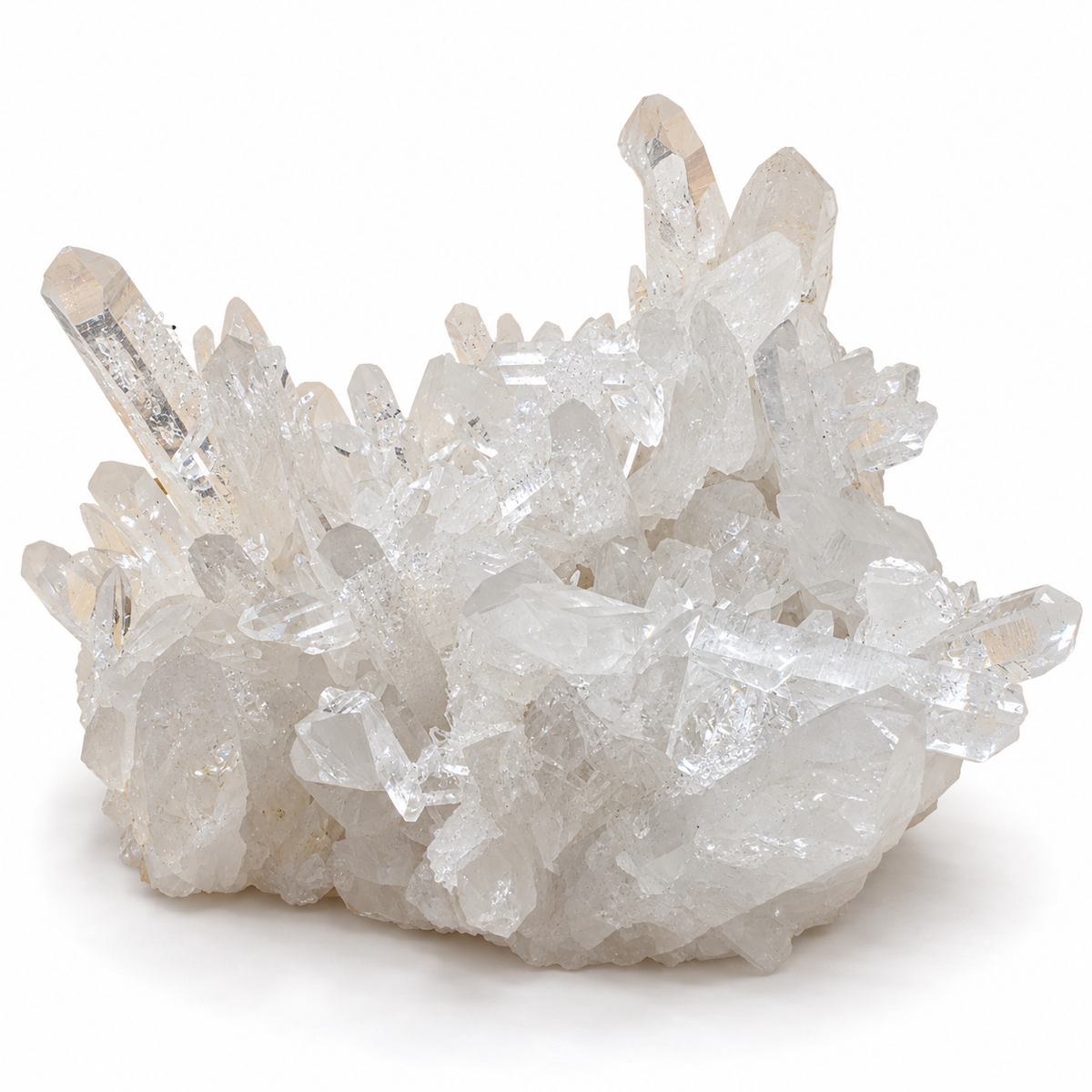 Clear Quartz Crystal Cluster from Arkansas | Large Display Piece