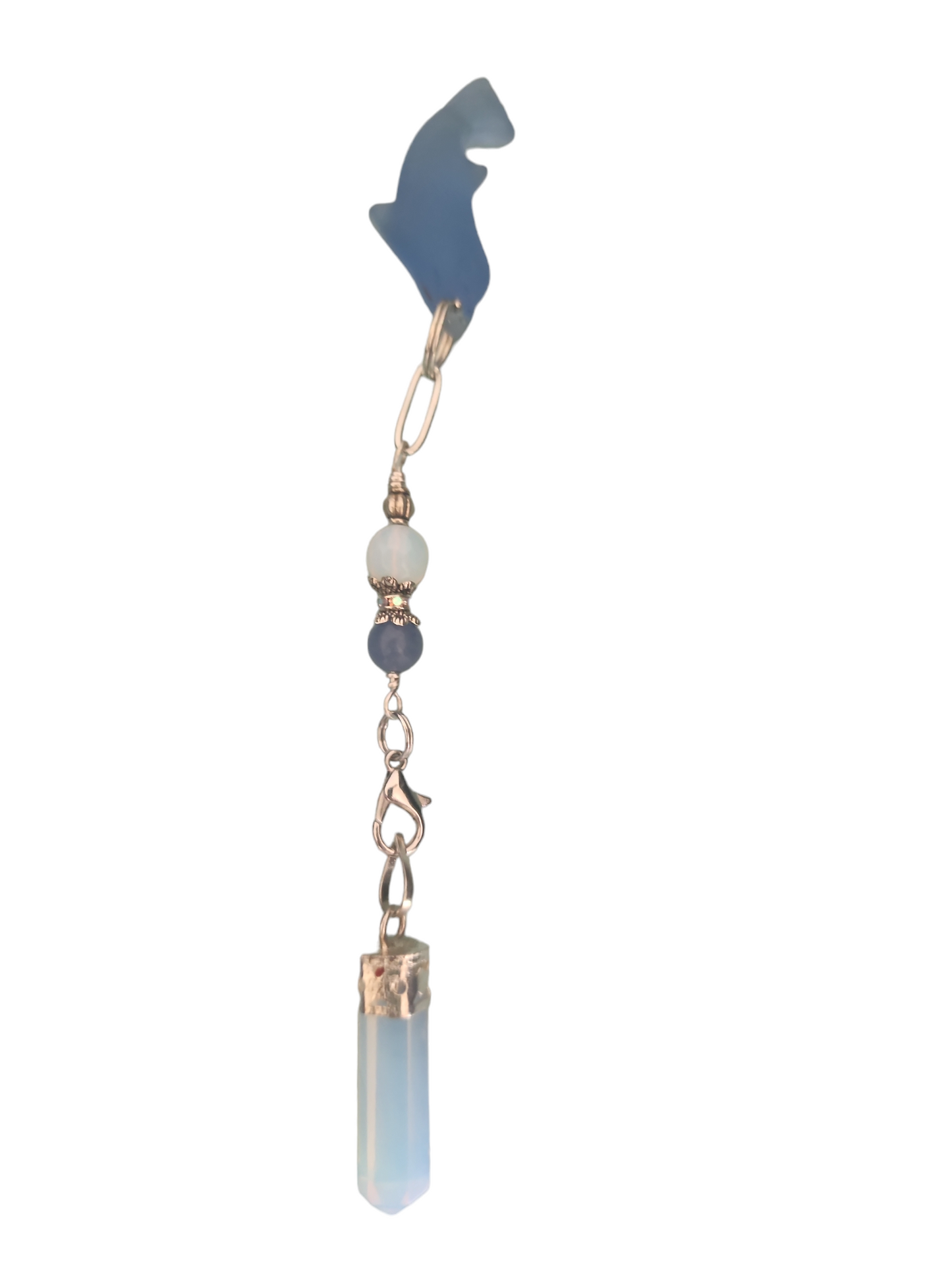 Mini Opalite and Dolphin Wearable Pendulum