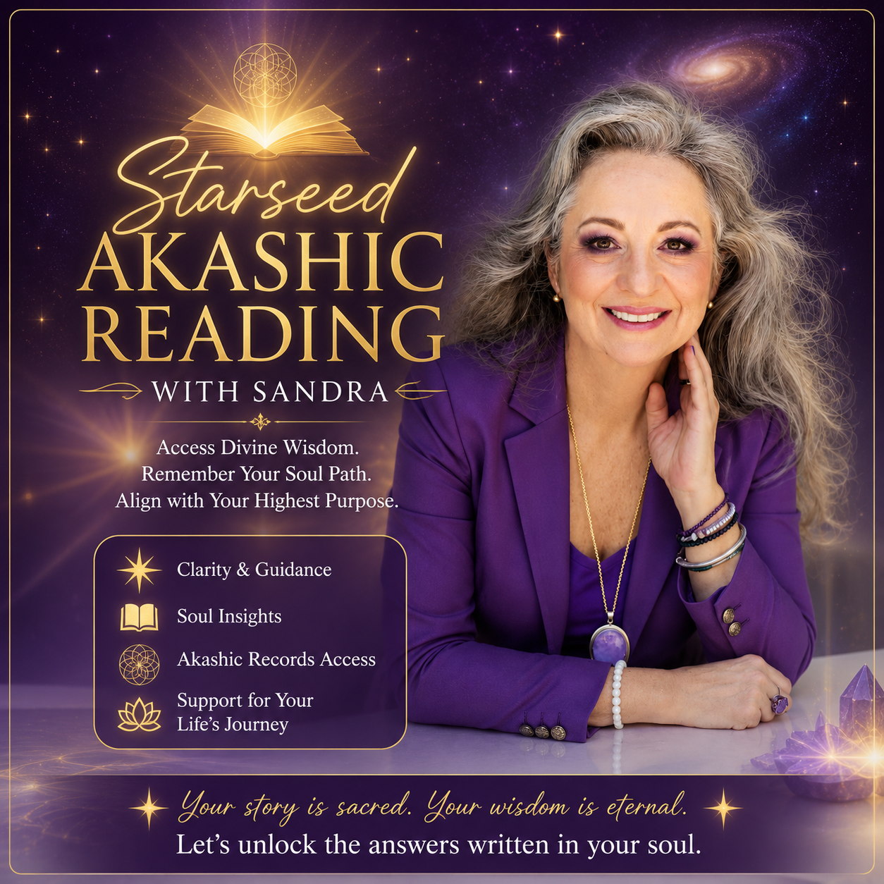 Starseed Akashic Reading with Sandra