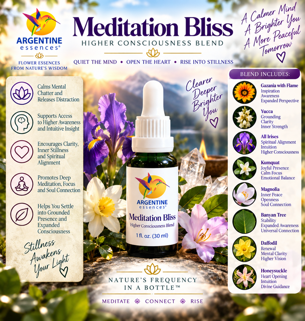 Meditation Bliss – Higher Consciousness & Inner Stillness Blend