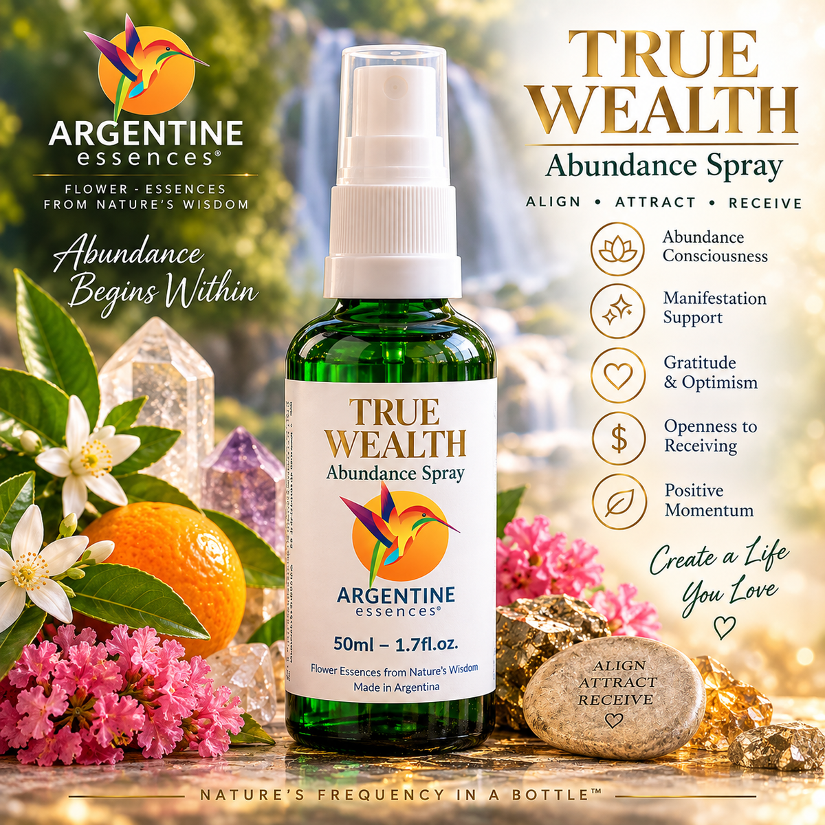 TRUE WEALTH Abundance Spray | Prosperity & Manifestation