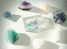 Load image into Gallery viewer, Ethereal Rainbow Fluorite Crystal Soap