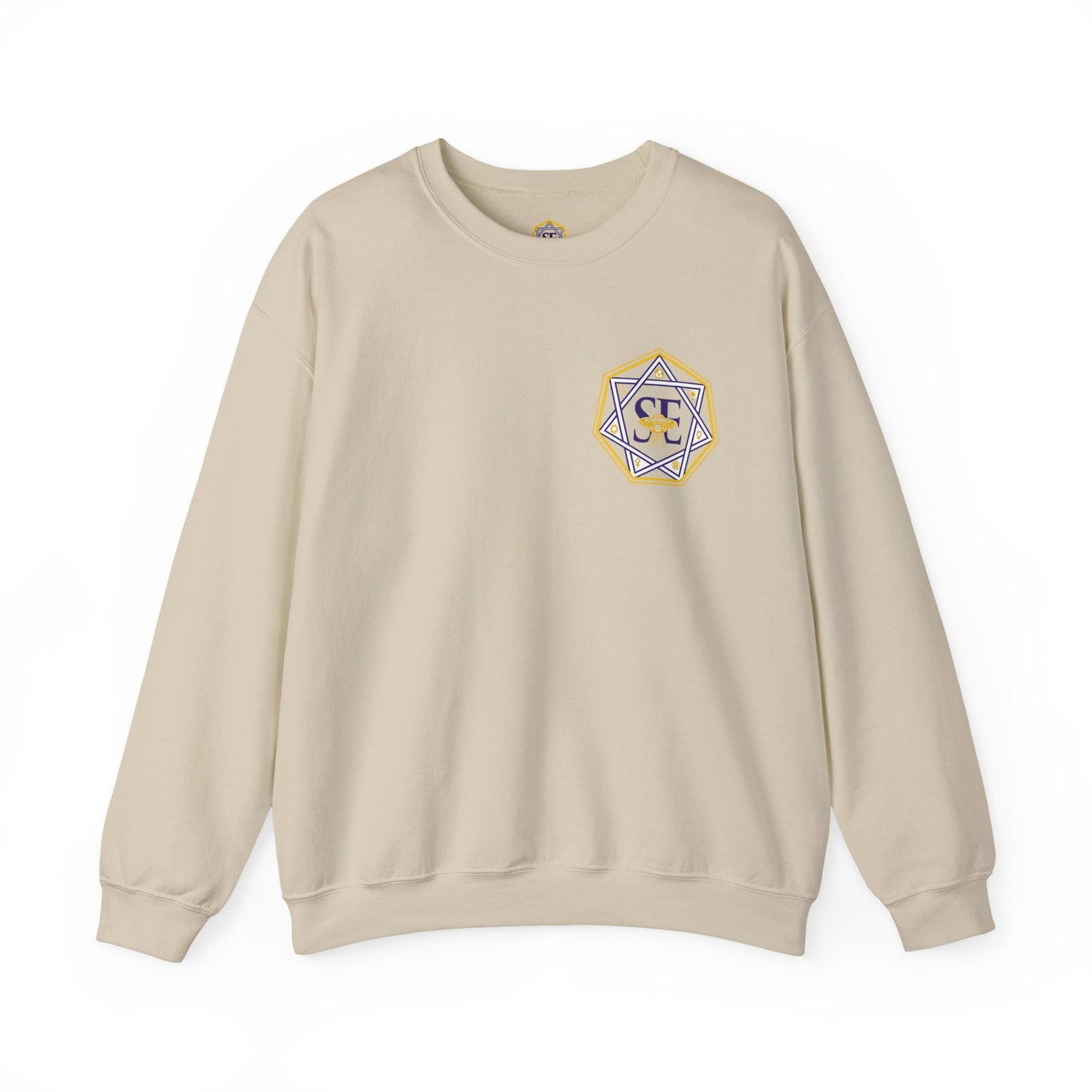 Starseed Alchemist Crewneck Sweatshirt — Spiritual Metaphysical Graphic Pullover