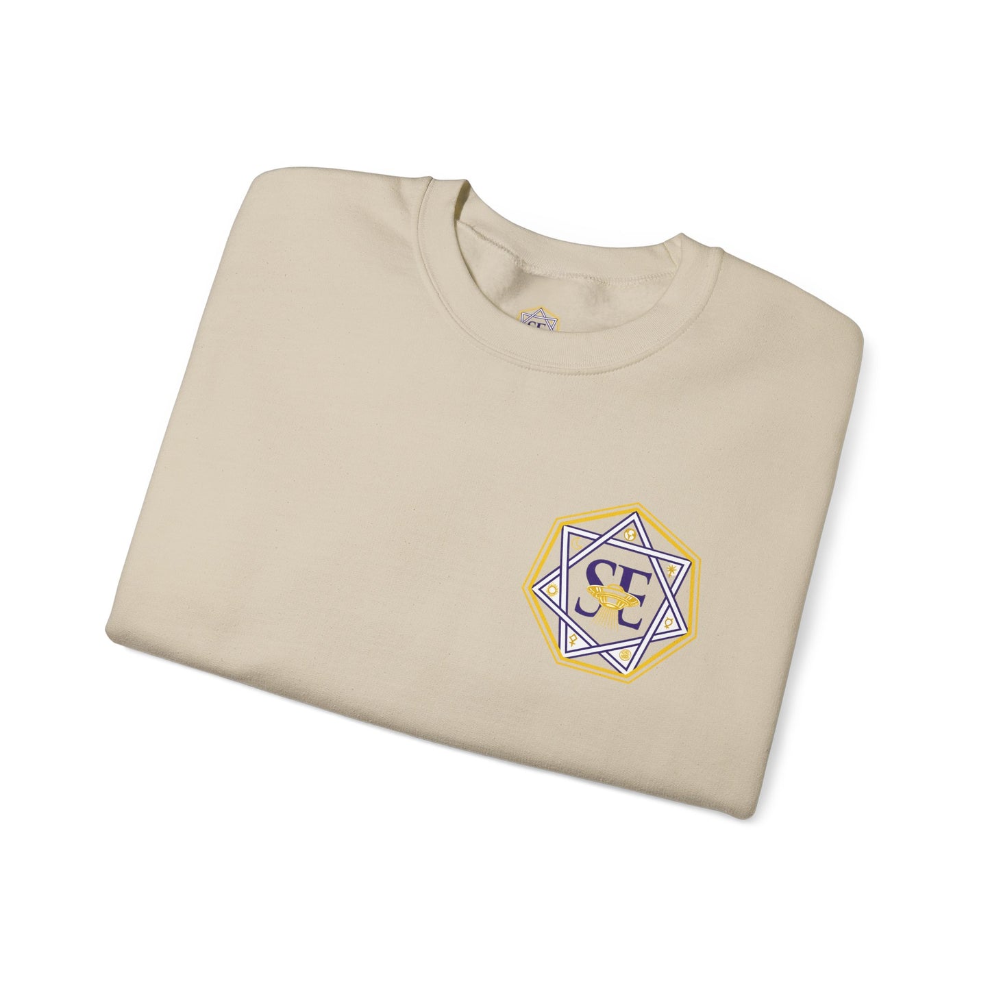 Starseed Alchemist Crewneck Sweatshirt — Spiritual Metaphysical Graphic Pullover