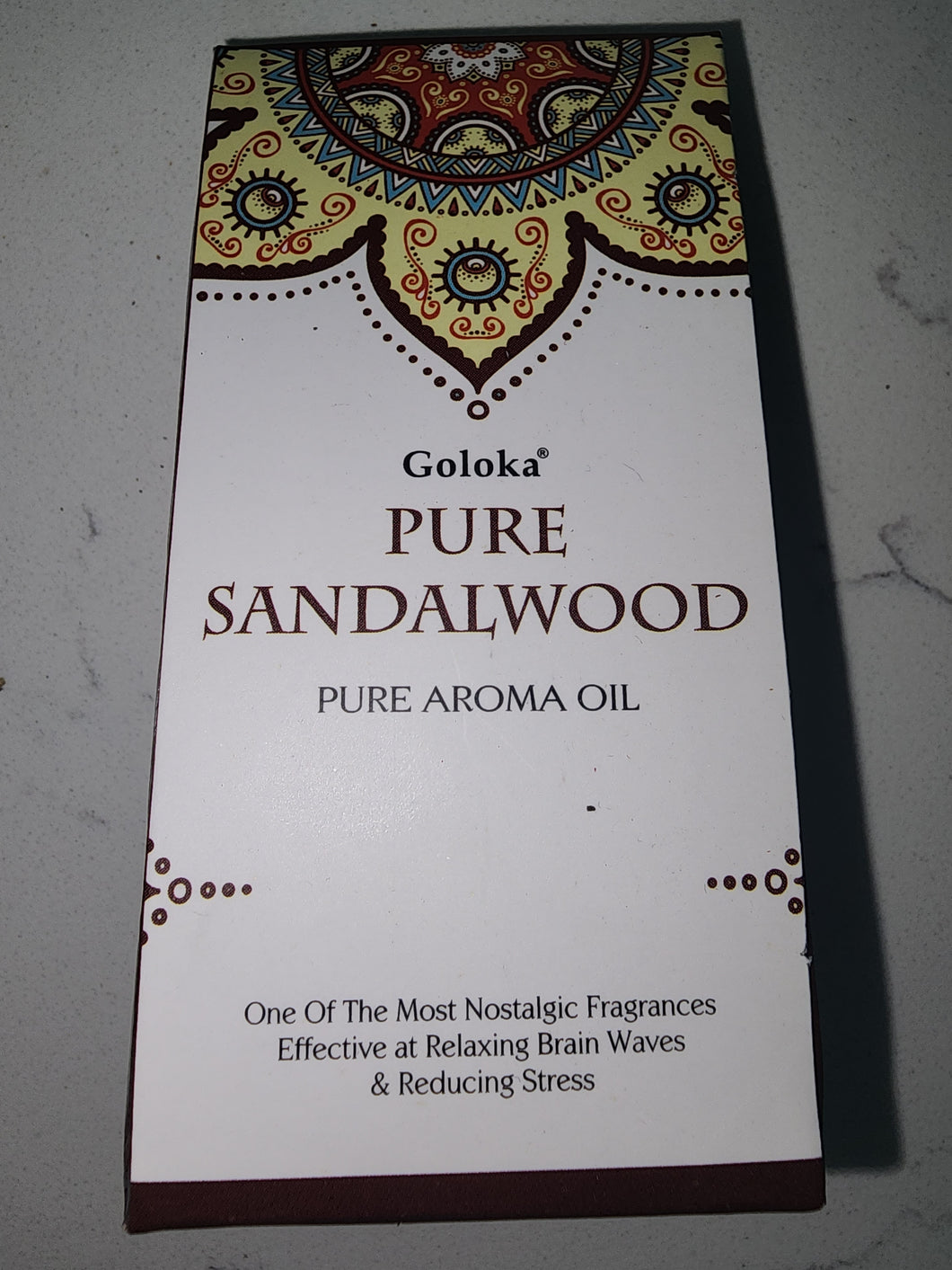 Pure Sandalwood Goloka Pure Aroma Oil