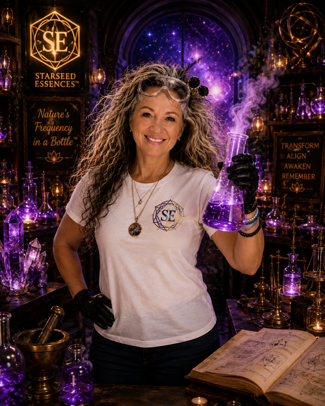 The Starseed Alchemist™ – New Earth Energy Tee