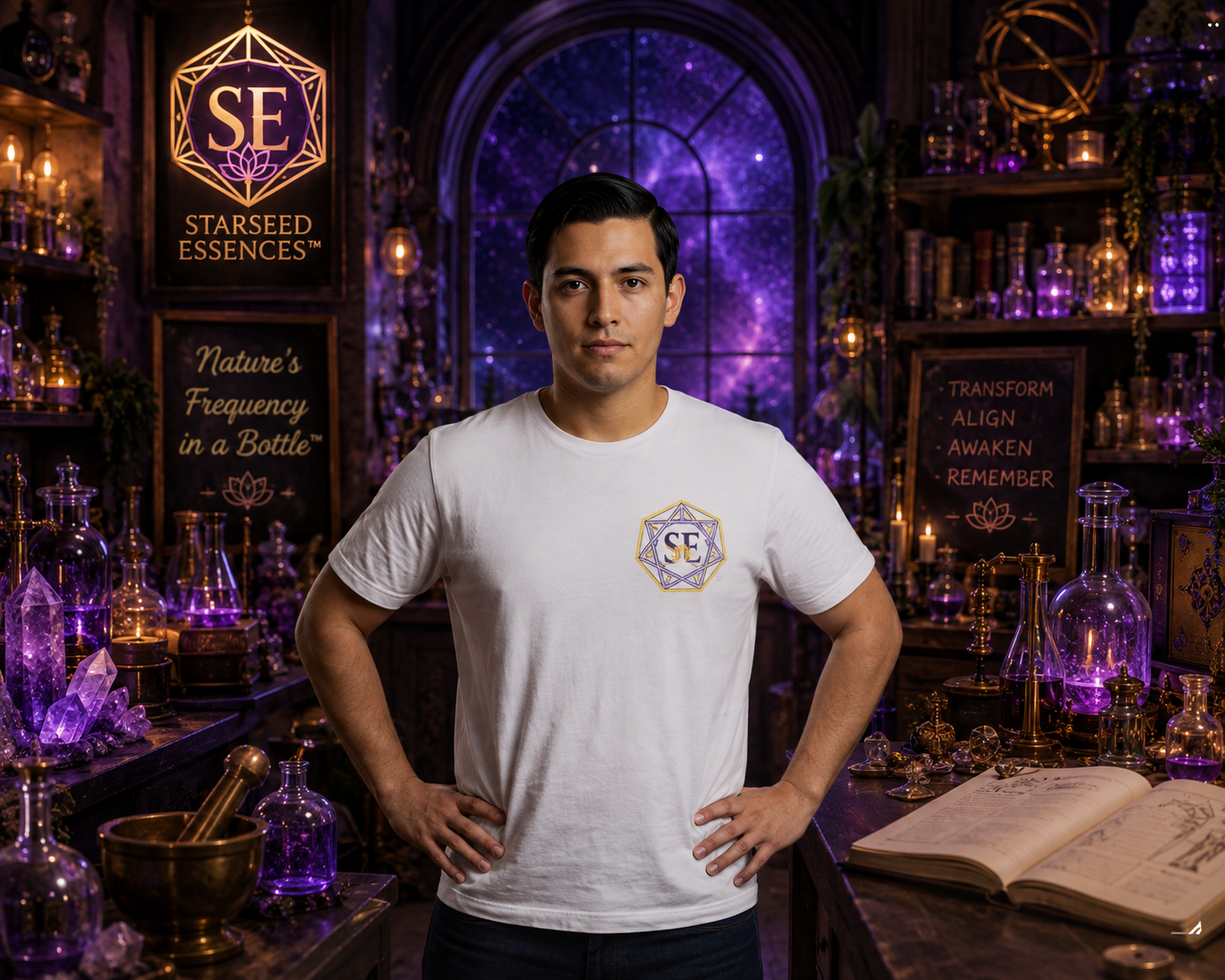 The Starseed Alchemist™ – New Earth Energy Tee