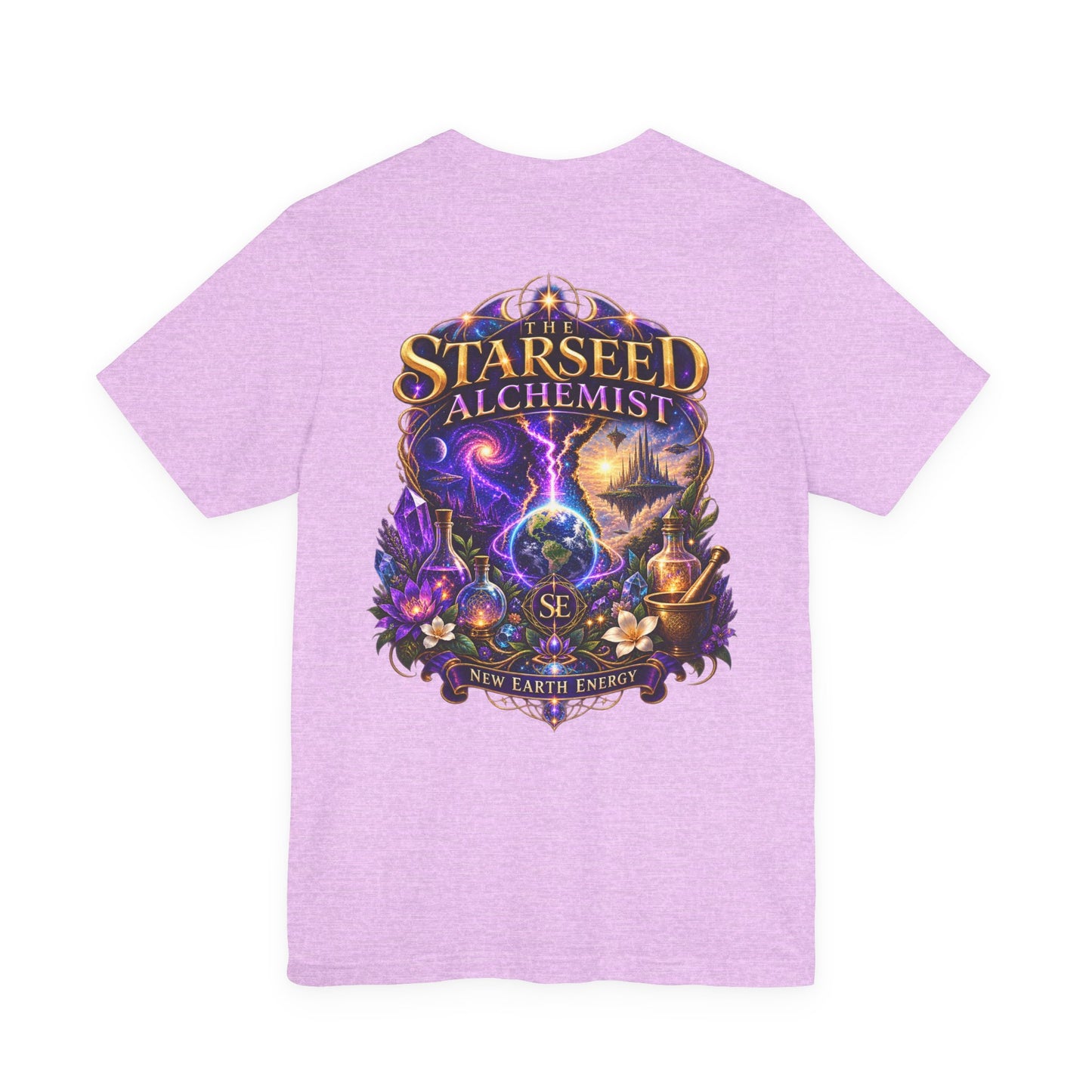 The Starseed Alchemist™ New Earth Energy Cosmic T-Shirt