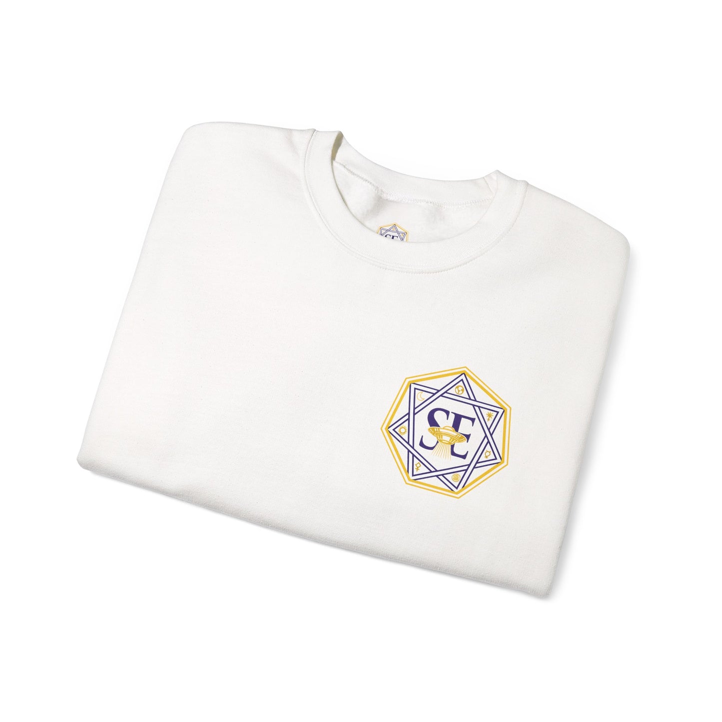 Starseed Alchemist Crewneck Sweatshirt — Spiritual Metaphysical Graphic Pullover