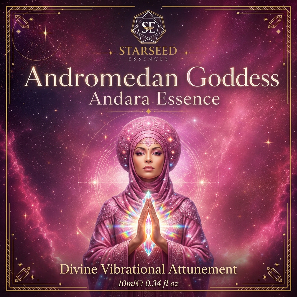 Andromedan Goddess Monatomic Crystal Andara Essence