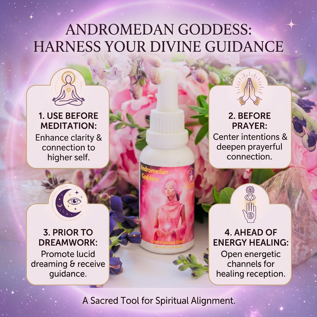 Andromedan Goddess Monatomic Crystal Andara Essence