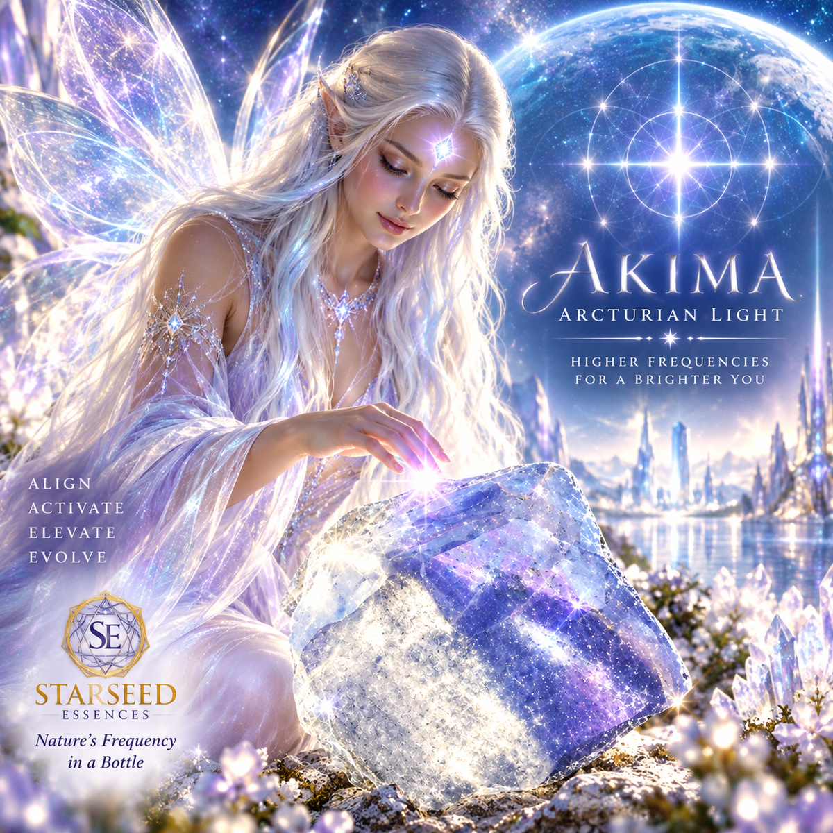 Arcturian Light Crystal Andara Elixir — 9th Dimensional Frequencies