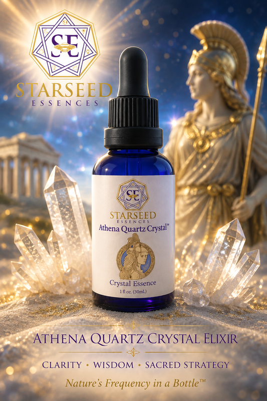 Goddess Athena Crystal Quartz Elixir