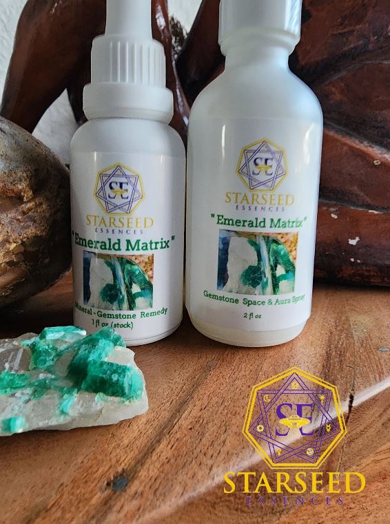 Emerald Matrix Elixir Space and Aura Spray