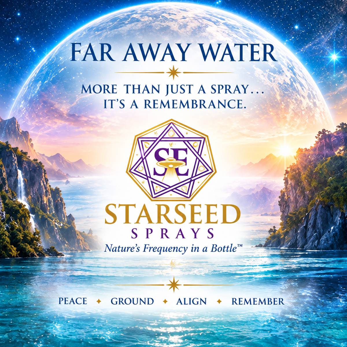 Far Away Water — Sacred Space & Aura Spray
