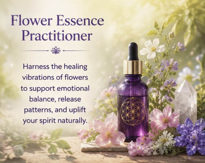 Flower and Gem Vibrational Healing Consultation  | Advanced Practitioner
