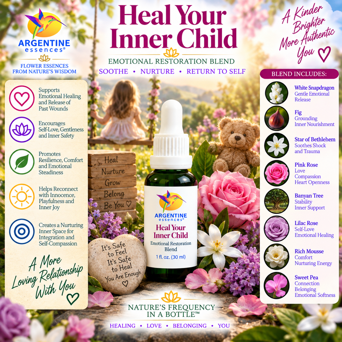 Heal Your Inner Child – Emotional Restoration Essence Blend