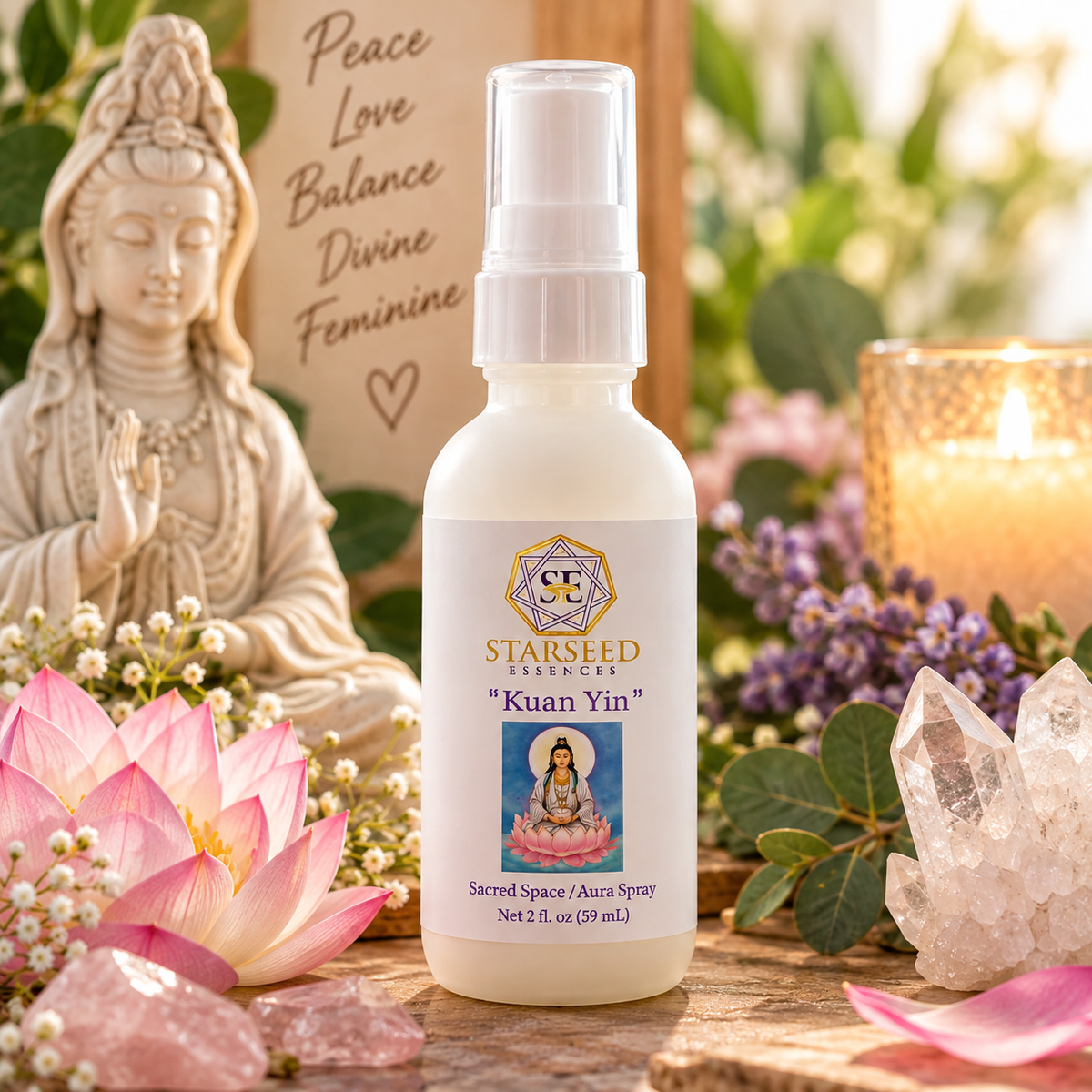 Kuan Yin | Sacred Space & Aura Spray