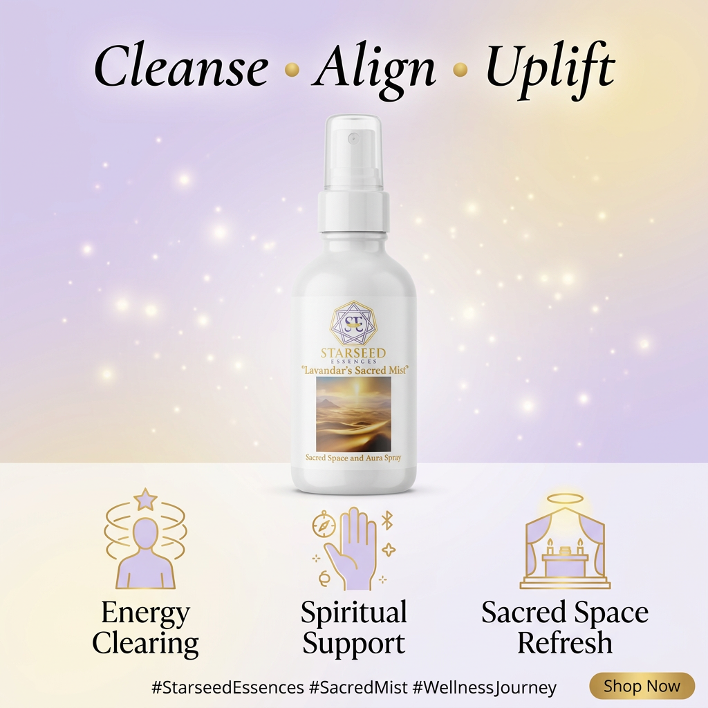 Lavandar's Sacred Mist Space and Aura Spray