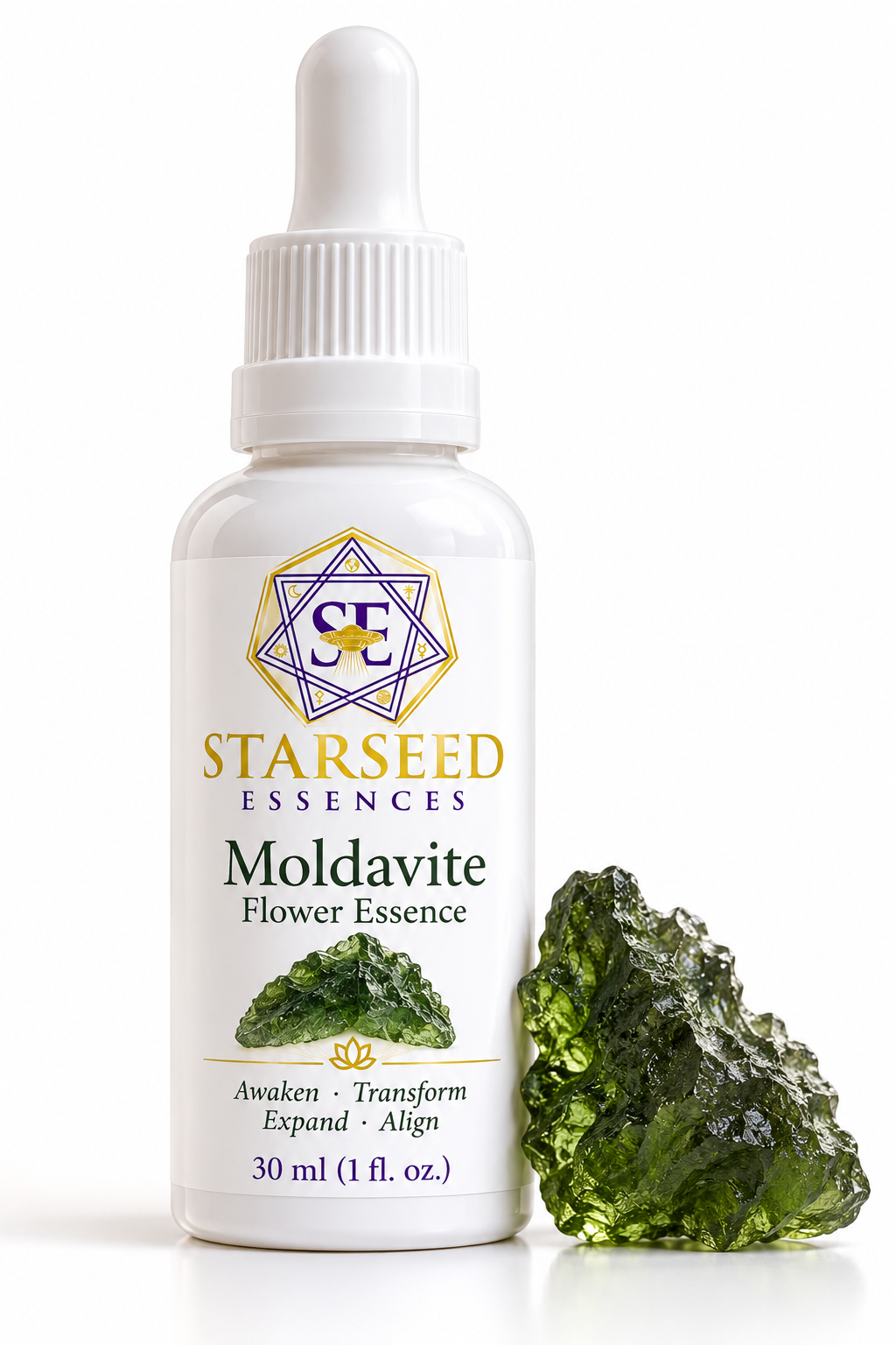 Moldavite Tektite Vibrational Essence