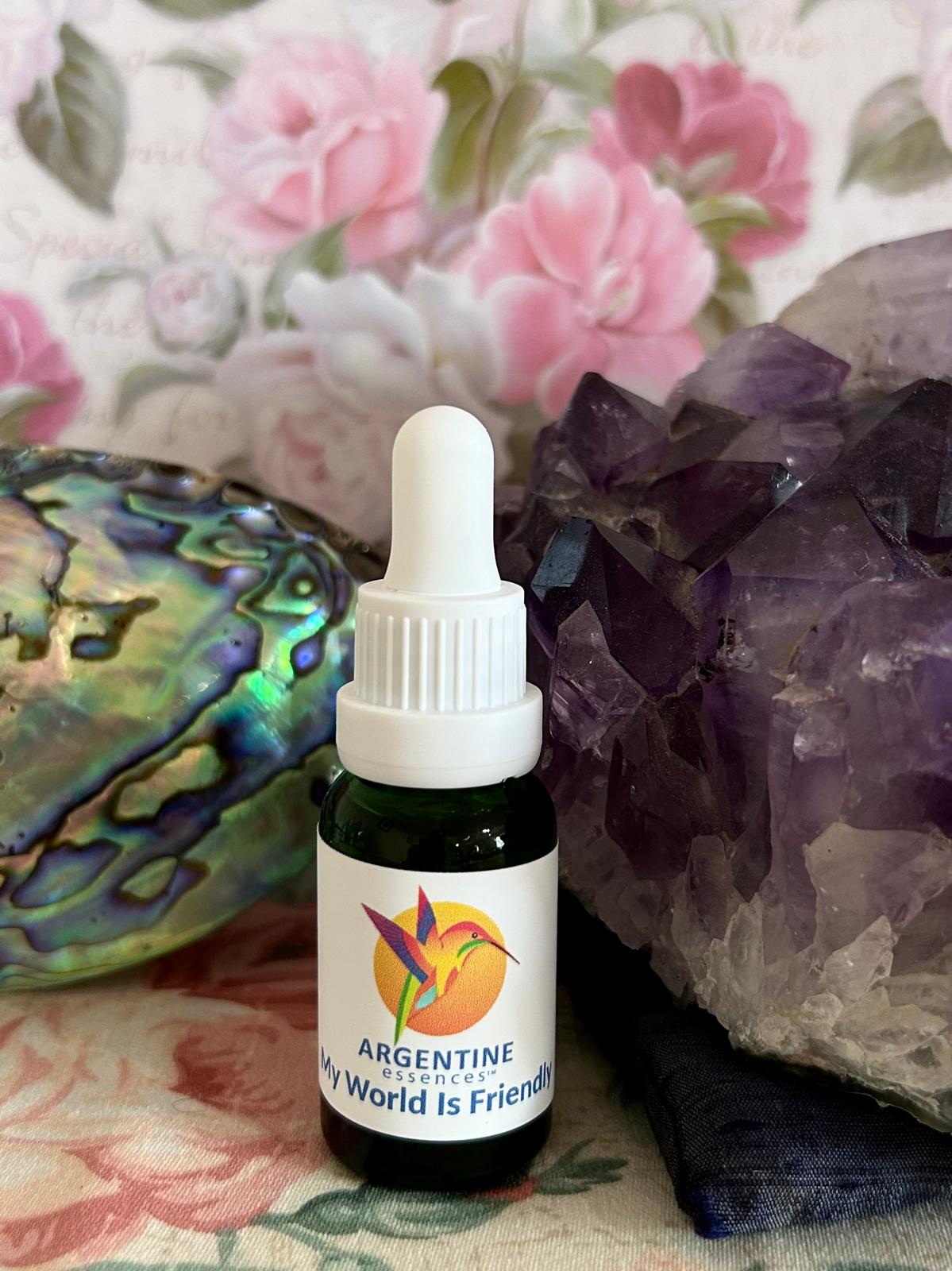 " My World Is Friendly " Flower Essence Remedy (dosage)