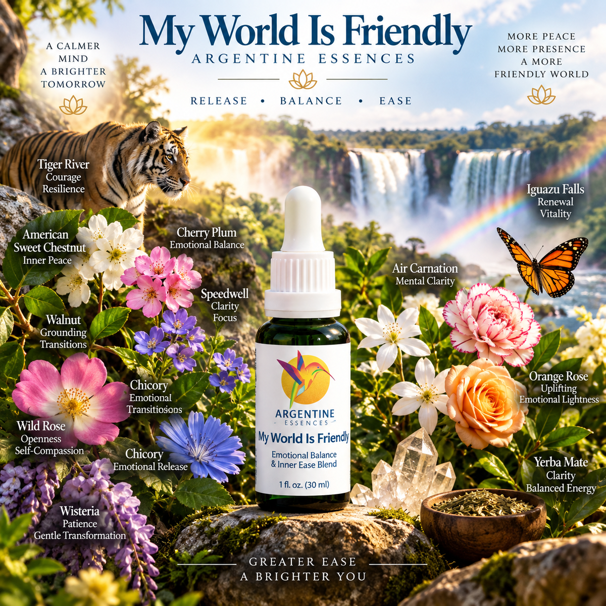 My World Is Friendly – Emotional Balance & Inner Ease Blend
