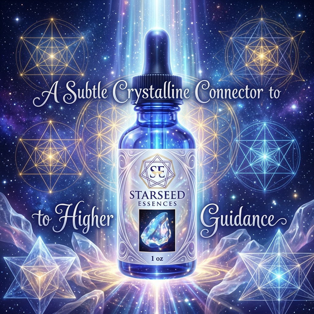 Pleiadian Light Andara Essence, Monatomic Crystal Elixir, Starseed Energy Remedy, Spiritual Alignment Tool
