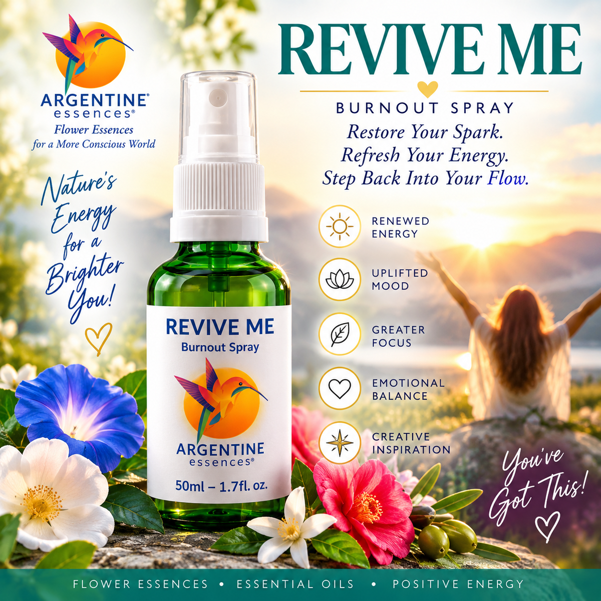 REVIVE ME — Argentine Energy & Aura Spray