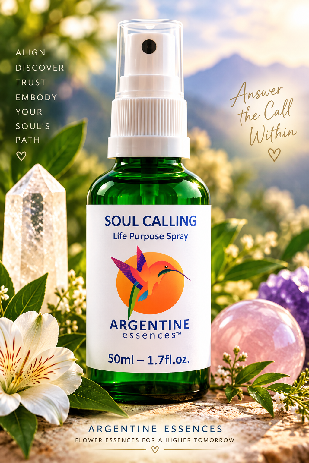 Soul Calling | Life Purpose Spray | Argentine Essences