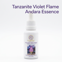 Load image into Gallery viewer, Tanzanite Violet Flame Andara Essence, Monatomic Crystal Elixir, Spiritual Transformation Remedy
