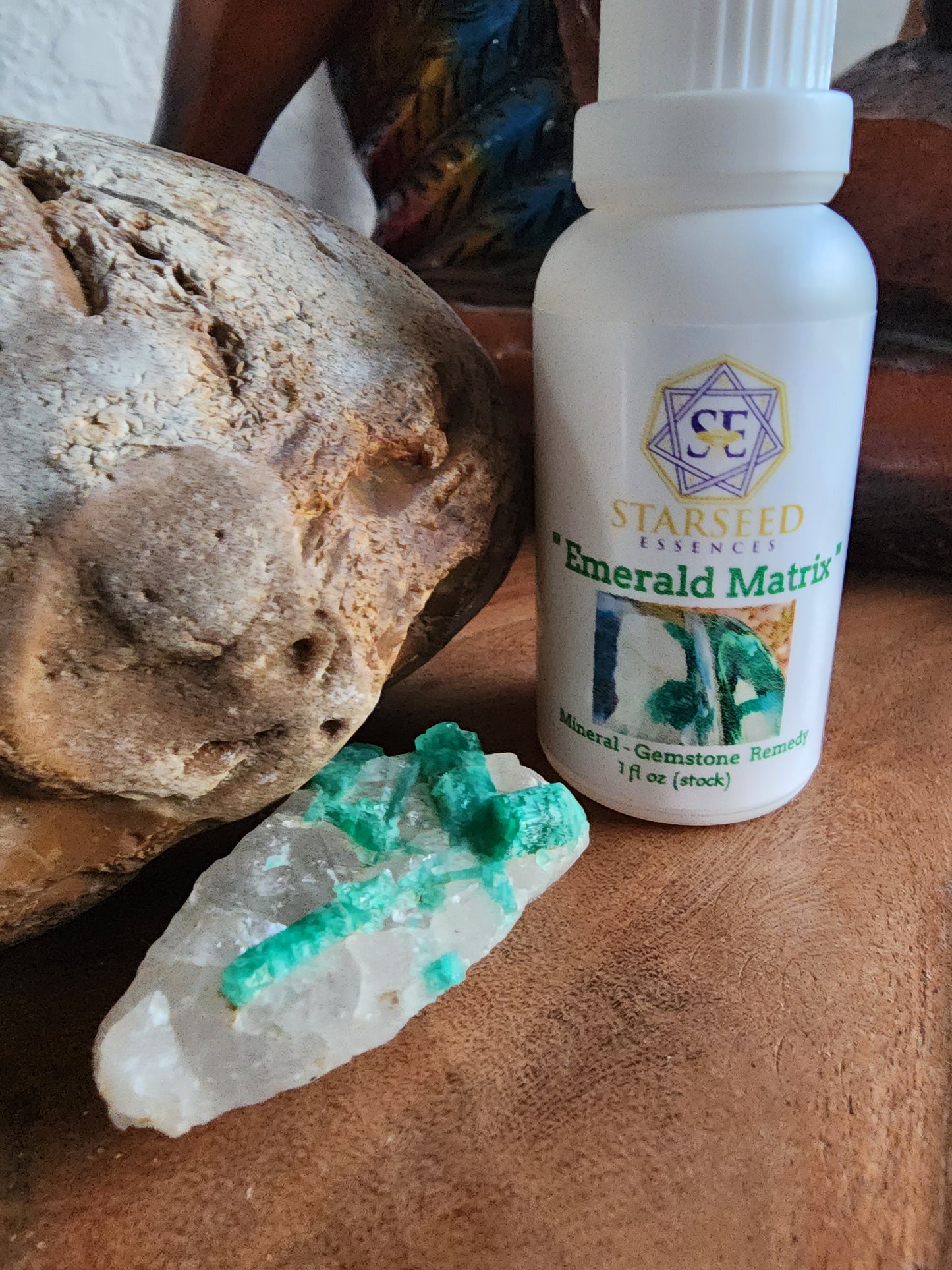 Emerald Matrix Elixir Crystal Essence