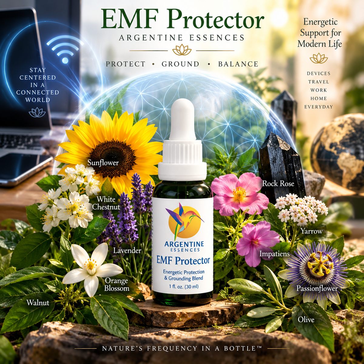 EMF Protector – Energetic Protection & Grounding Blend