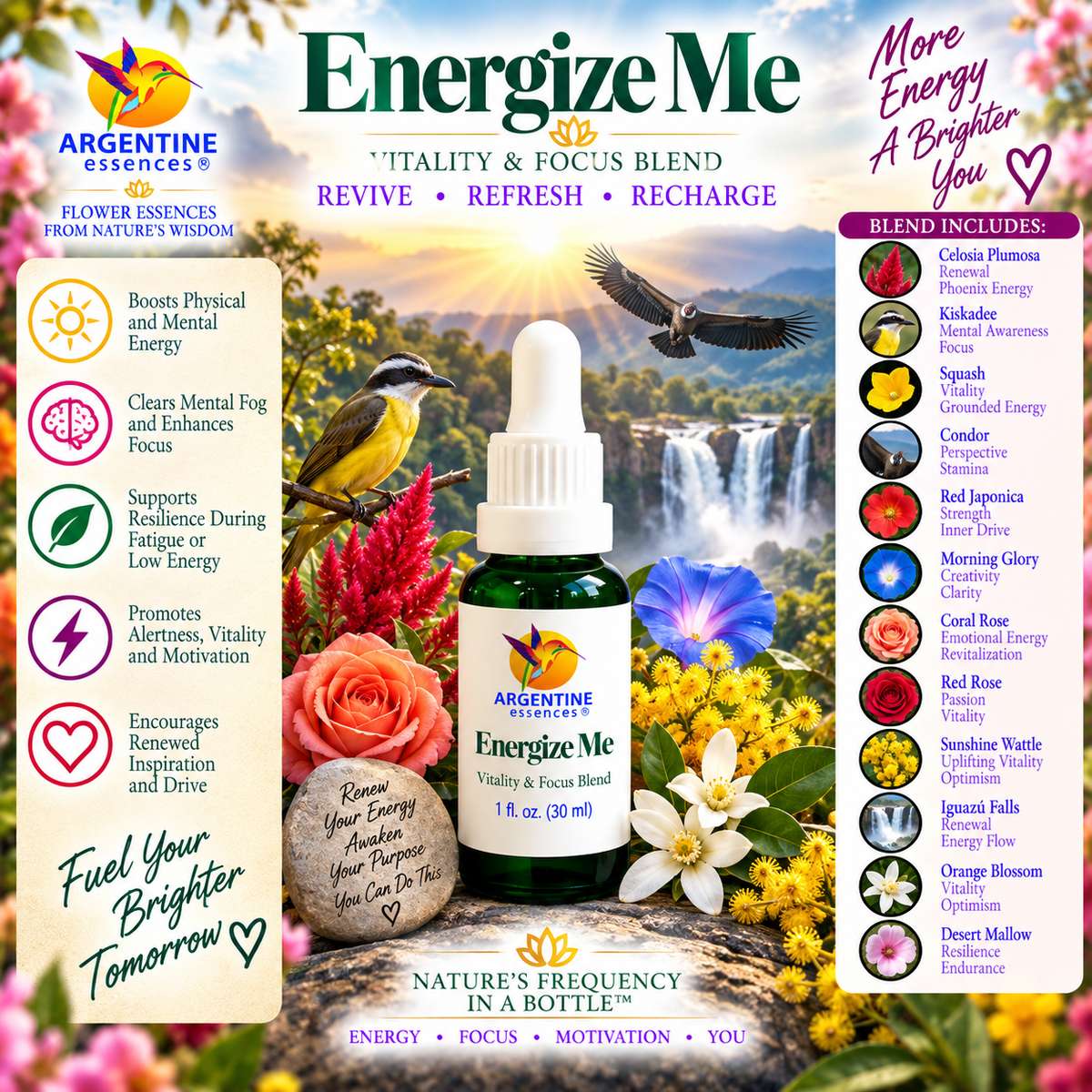 Energize Me – Vitality & Focus Blend