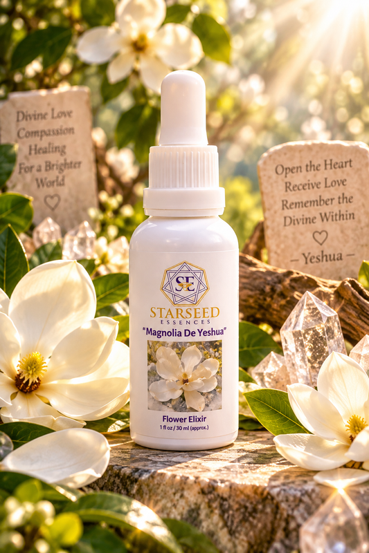 Magnolia de Yeshua Flower Essence | Christ Consciousness & Divine Love