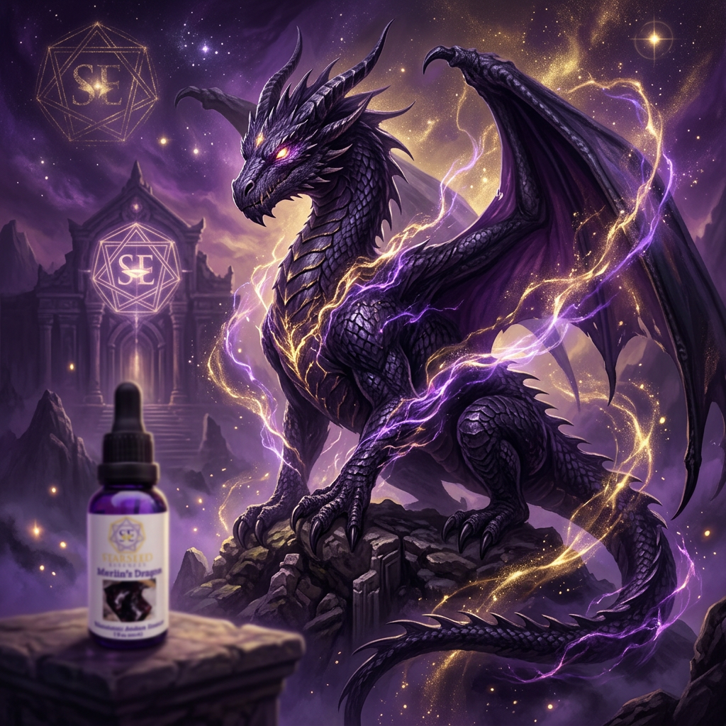Merlin's Dragon Monatomic Crystal Andara Essence