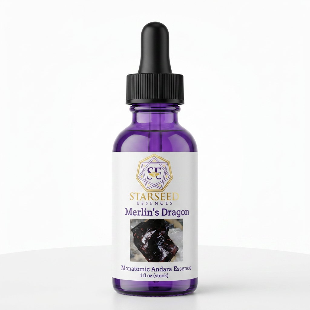 Merlin's Dragon Monatomic Crystal Andara Essence